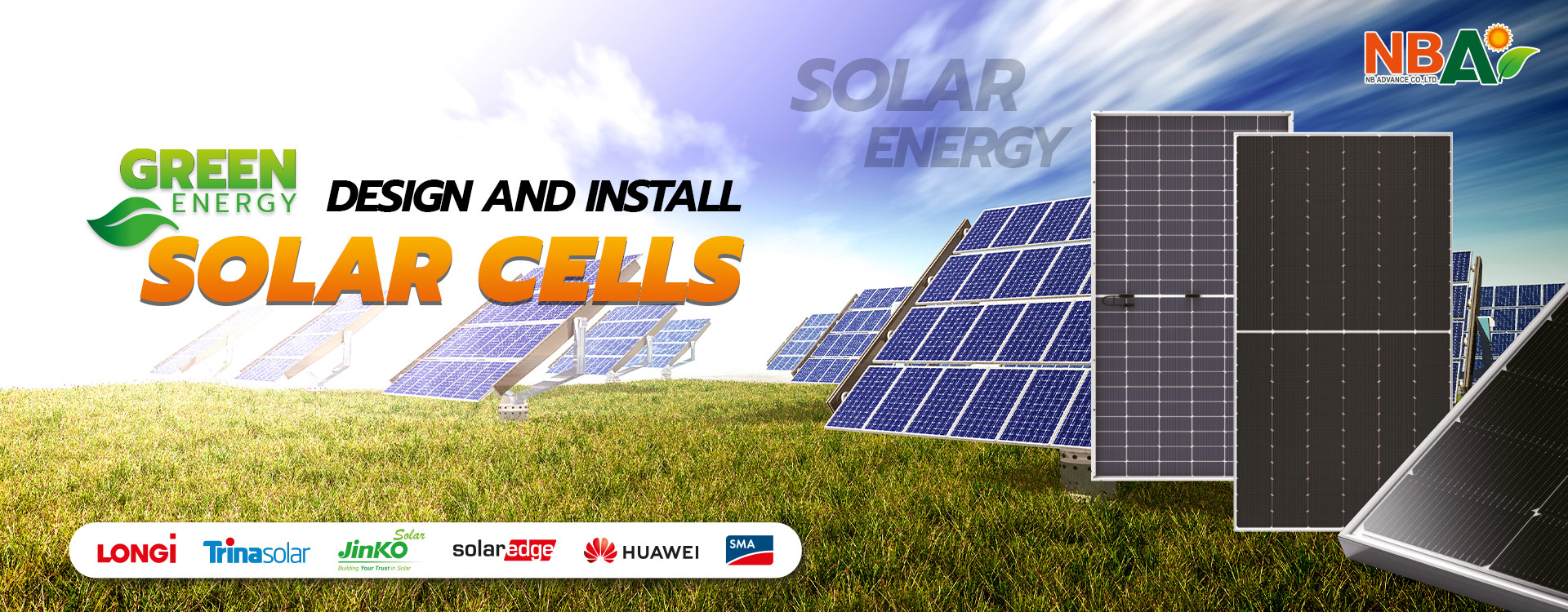 Design and install solar cells	